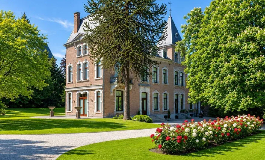 Trazegnies Castle, Belgium